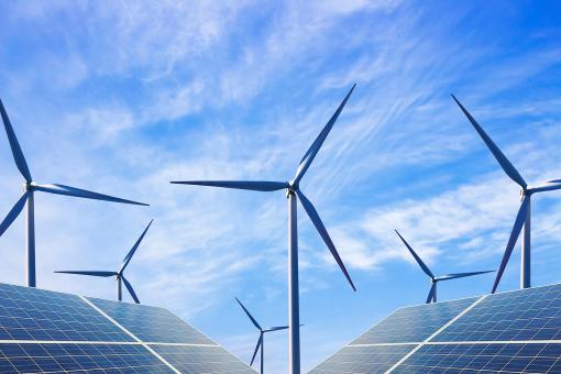 Clean energy, wind power and photovoltaic power generation, and energy-efficient light bulbs to solve future energy shortages.